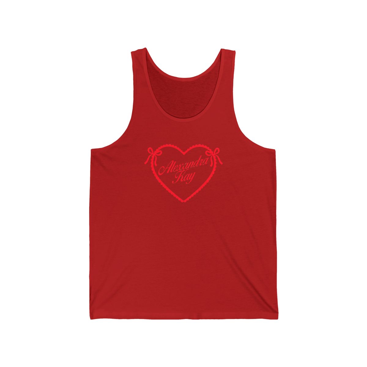 AK Heart Strap Tank | Alexandra Kay - alternate angle 4, merchandise