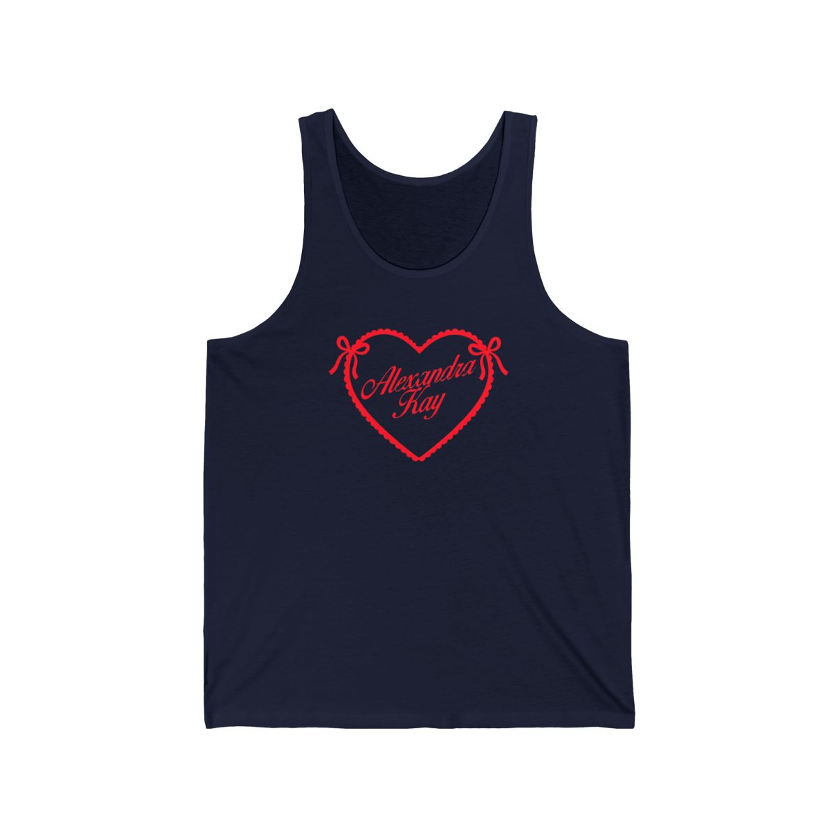 AK Heart Strap Tank | Alexandra Kay - alternate angle 3, merchandise